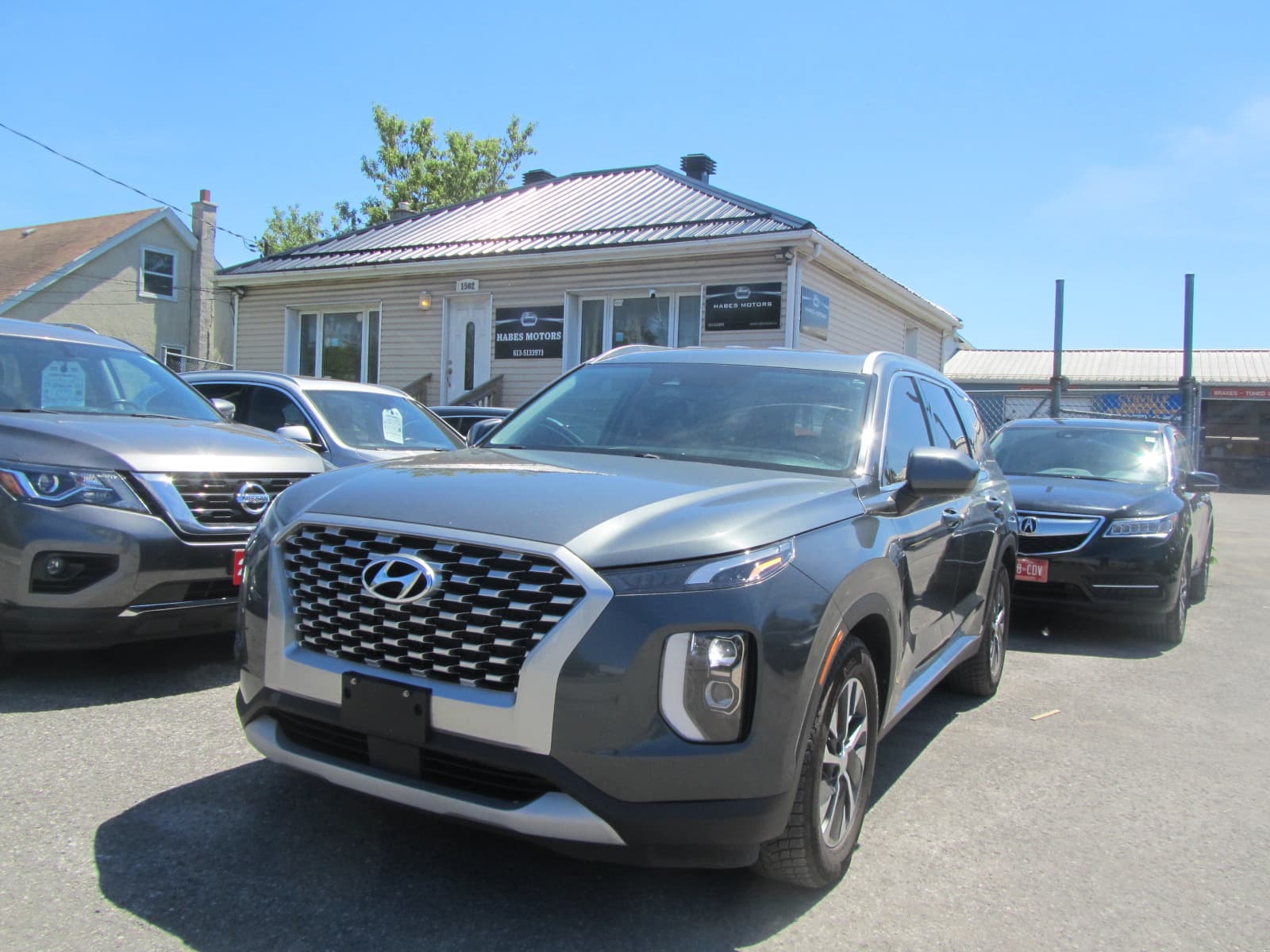 2021 HYUNDAI PLAISADE AWD 8SEATS, 154K, CERTIFIED+WRTY $21990 Essential 8-Passenger AWD — photo 1