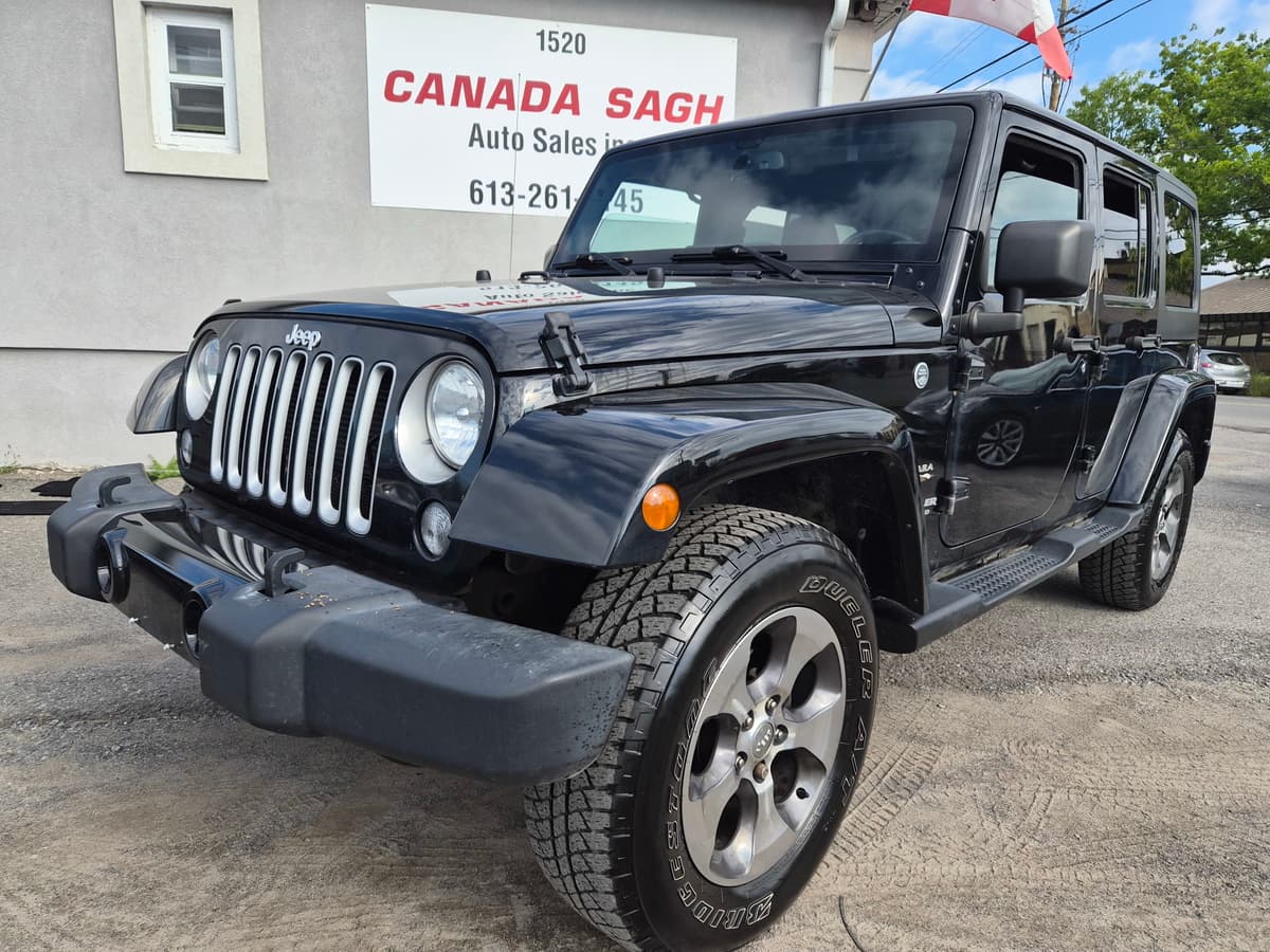 2017 Jeep Wrangler Unlimited Sahara — photo 1