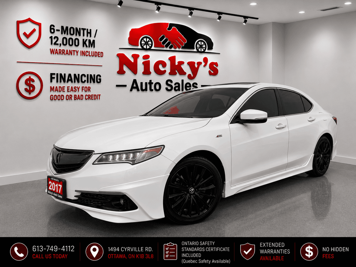 2017 2017 2017 Acura TLX TECH PKG - NAVI - R.CAM - SUNROOF! — photo 1