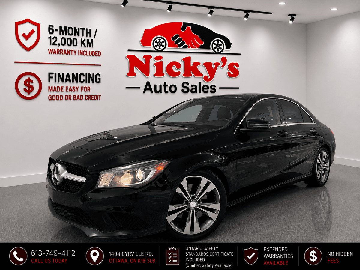 2016 2016 2016 Mercedes-Benz CLA-Class CLA250 4MATIC AWD - NAVI - R.CAM - SPORT PKG! — photo 1