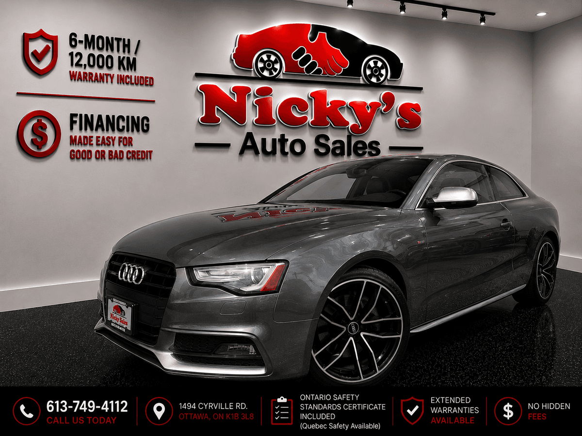 2014 2014 2014 Audi A5 PROGRESSIV - S-LINE - QUATTRO - NAVI - SUNROOF — photo 1