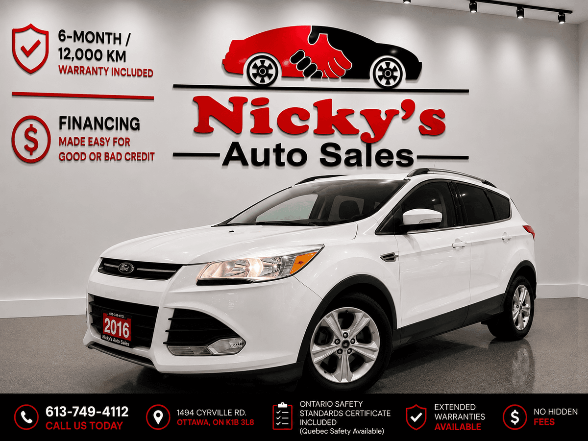 2016 2016 2016 Ford Escape SE 4WD - ALLOY WHEELS - R.CAM - MICROSOFT SYNC! — photo 1