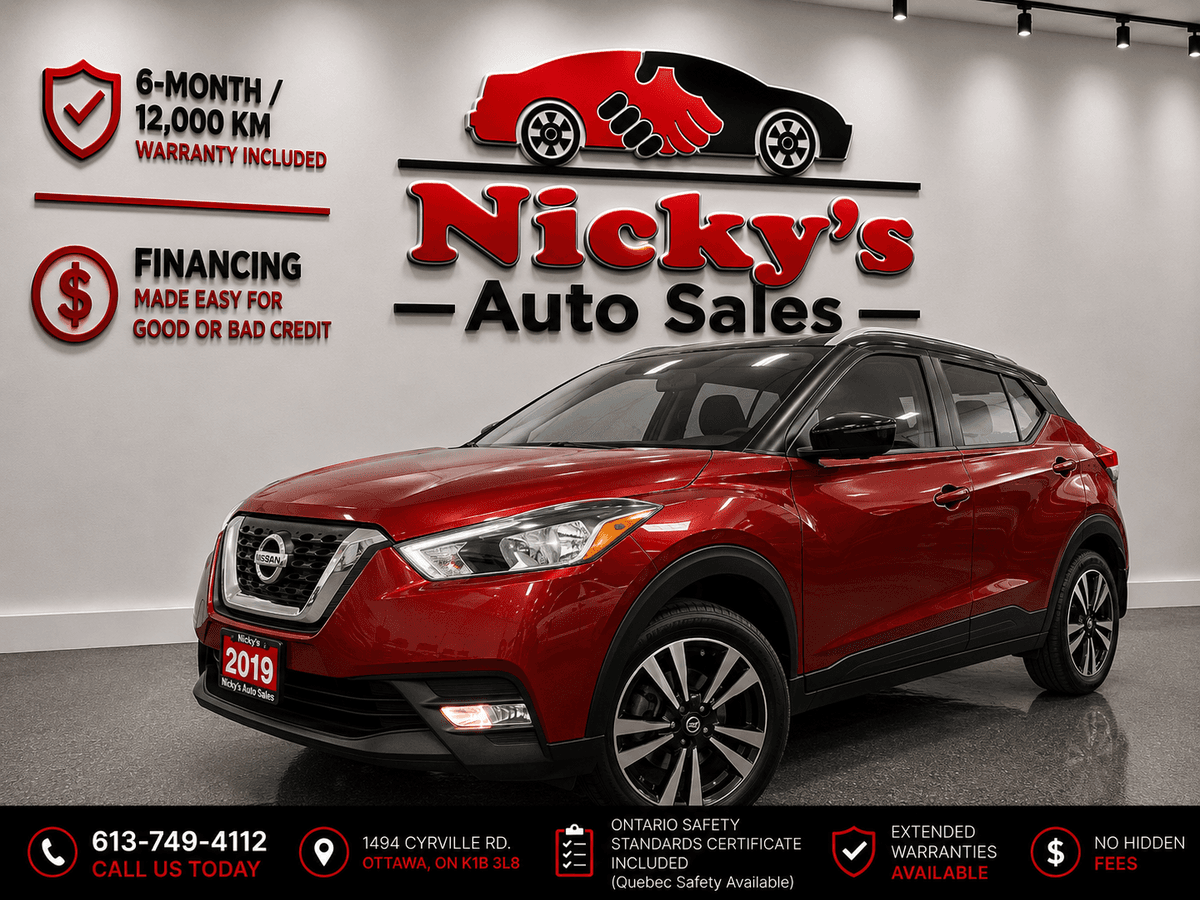 2019 2019 2019 Nissan Kicks SV - APPLE CAR PLAY - R.CAMERA - ALLOY WHEELS! — photo 1