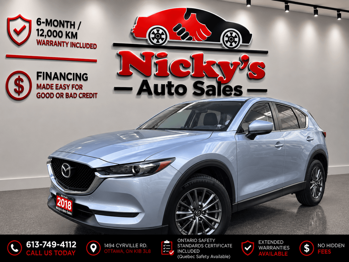2018 2018 2018 Mazda CX-5 GS AWD - ALLOYS - R.CAM - ONE OWNER! — photo 1