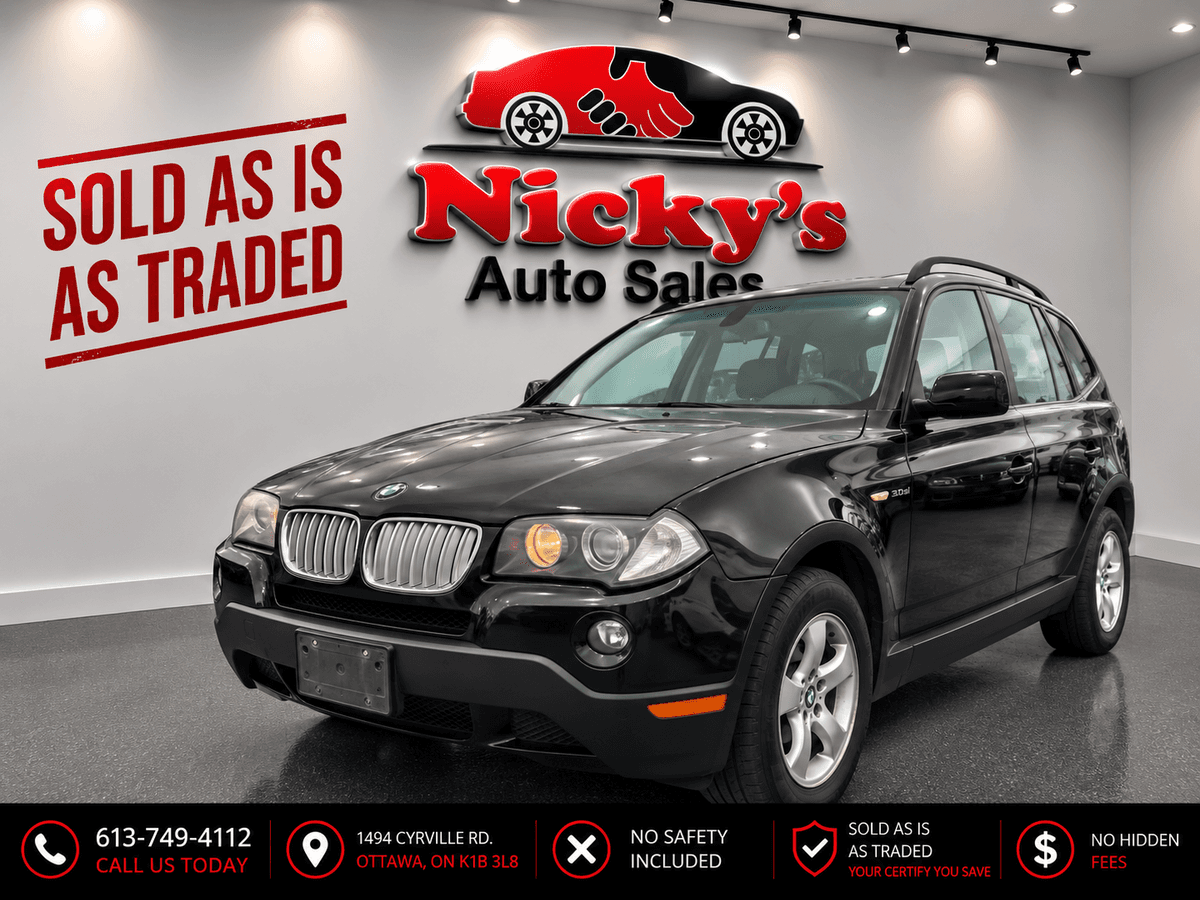 2007 2007 2007 BMW X3 3.0si AWD - PANO ROOF - 2 SETS OF WHEELS & TIRES - — photo 1
