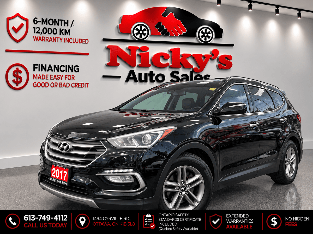 2017 2017 2017 Hyundai Santa Fe Sport PREMIUM AWD - ALLOY WHEELS - R.CAMERA - LOW KMS! — photo 1