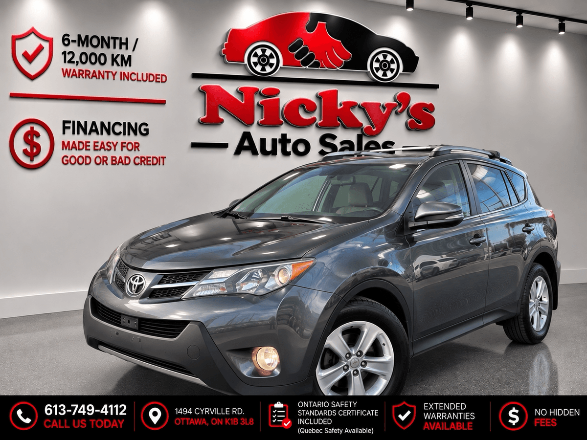 2013 2013 Toyota RAV4 XLE - ONLY 126,000 KM - ONE OWNER - NO ACCIDENTS - 23 SERVICE RECORDS - BEAUTIFUL CONDITION! — photo 1