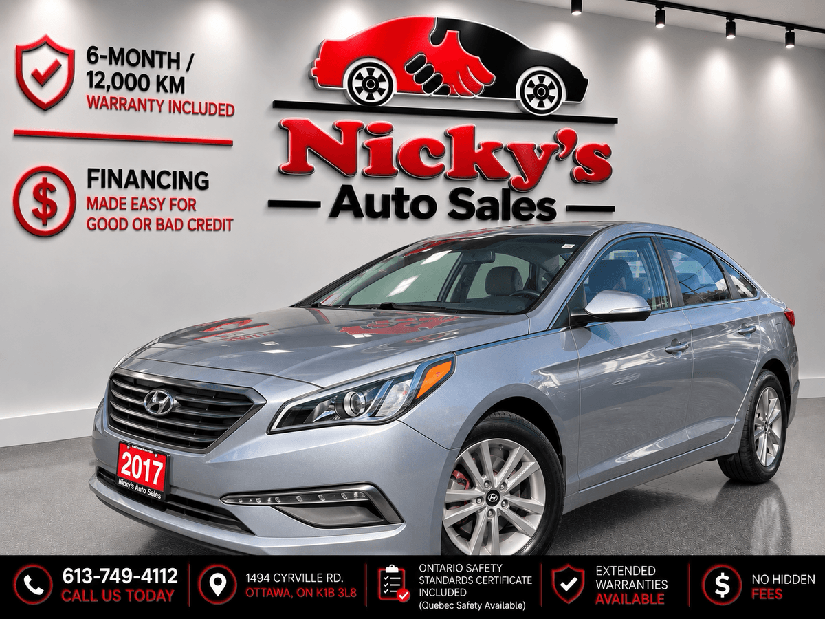 2017 2017 Hyundai Sonata GLS - SUNROOF - R.CAMERA - ALLOYS WHEELS! — photo 1