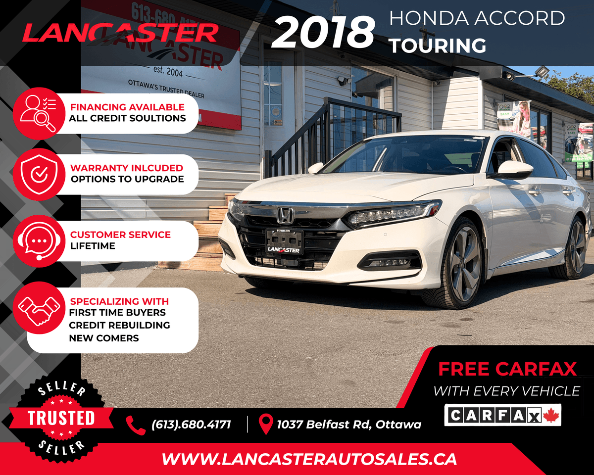 2018 2018 Honda Accord Touring — photo 1