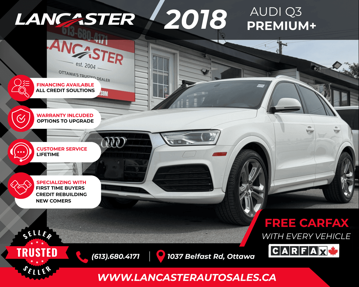 2018 2018 Audi Q3 Premium Plus — photo 1