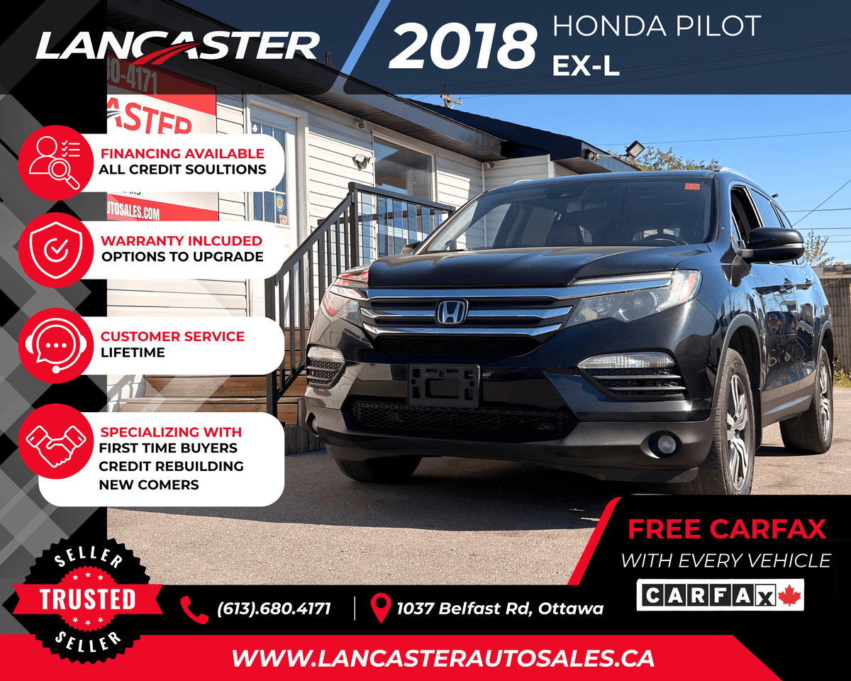2018 2018 Honda Pilot EX-L — photo 1