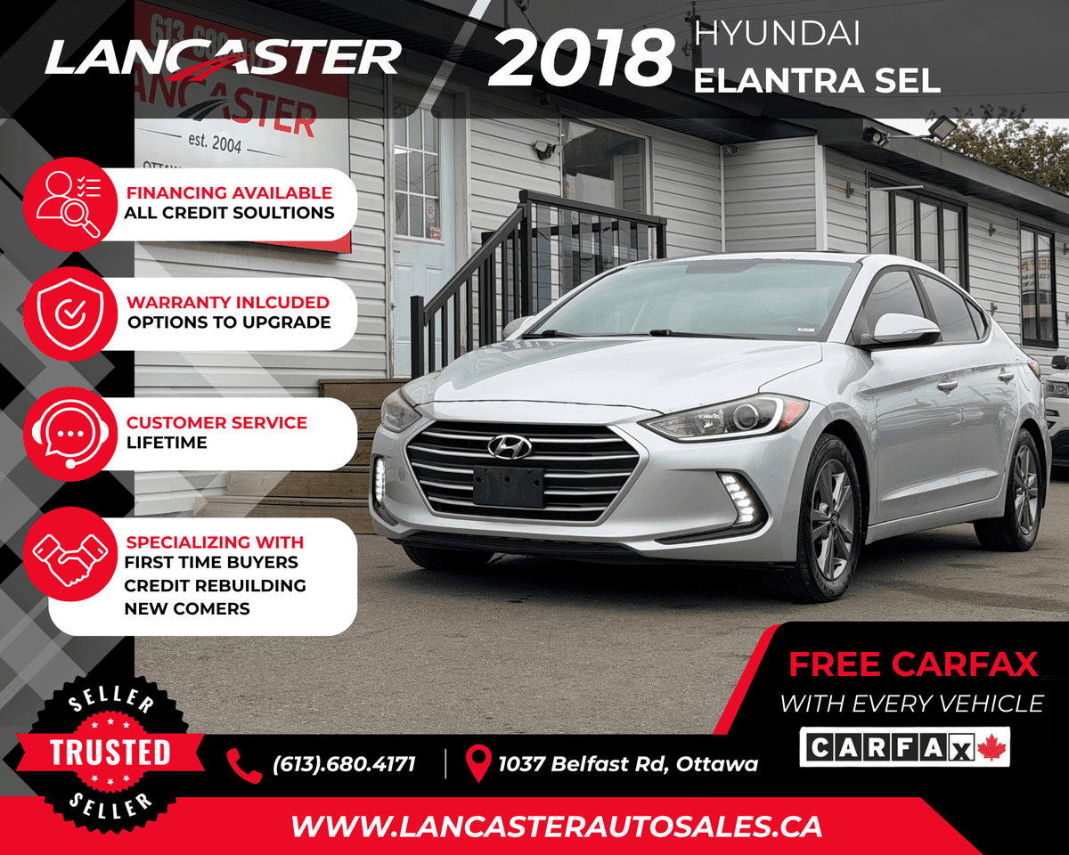 2018 2018 Hyundai Elantra SEL — photo 1