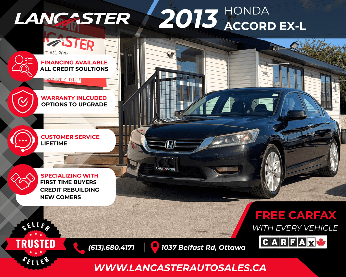 2013 2013 Honda Accord EX-L — photo 1