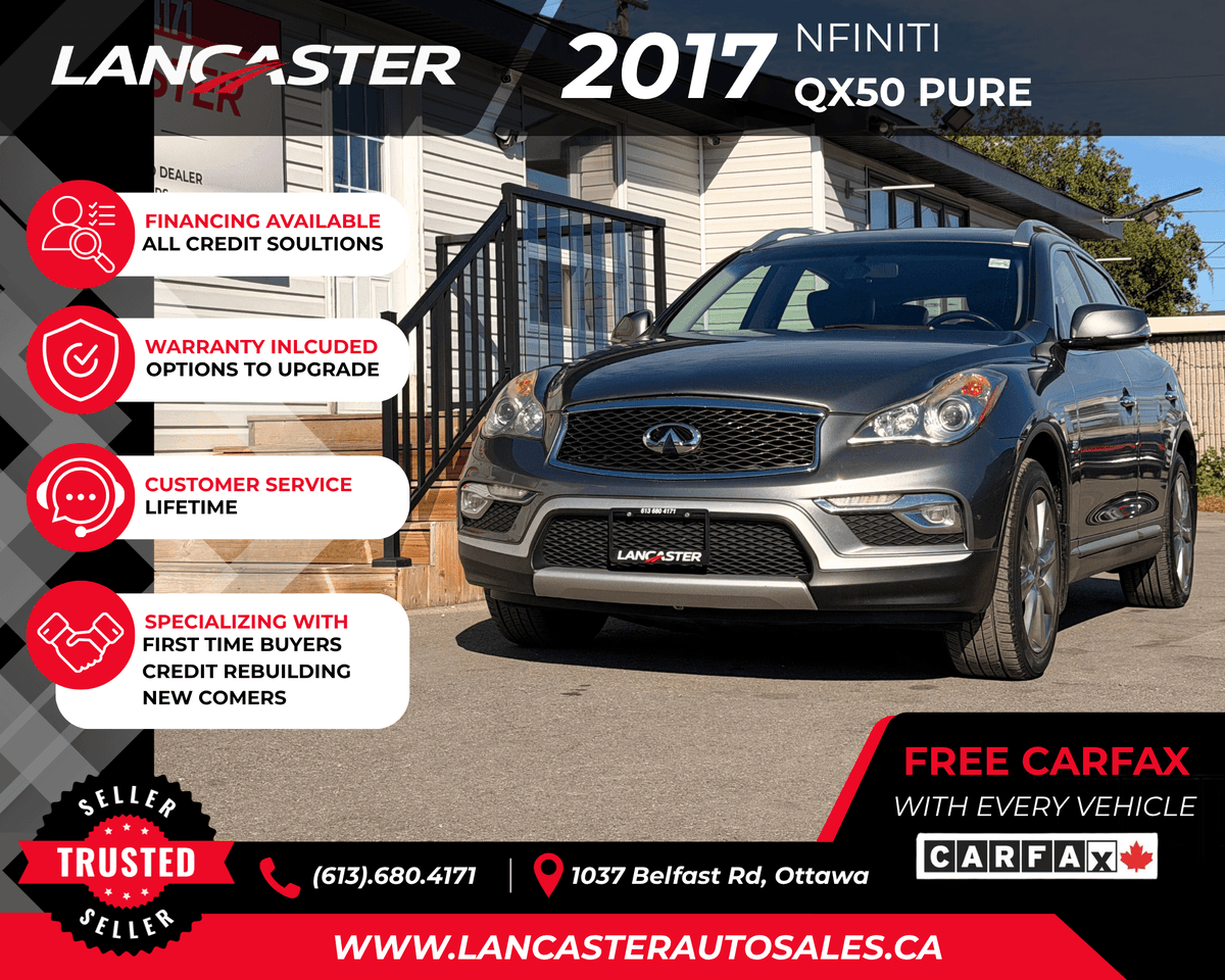 2017 2017 Infiniti QX50 Pure — photo 1