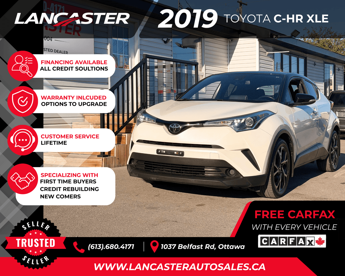 2019 2019 Toyota C-HR XLE — photo 1