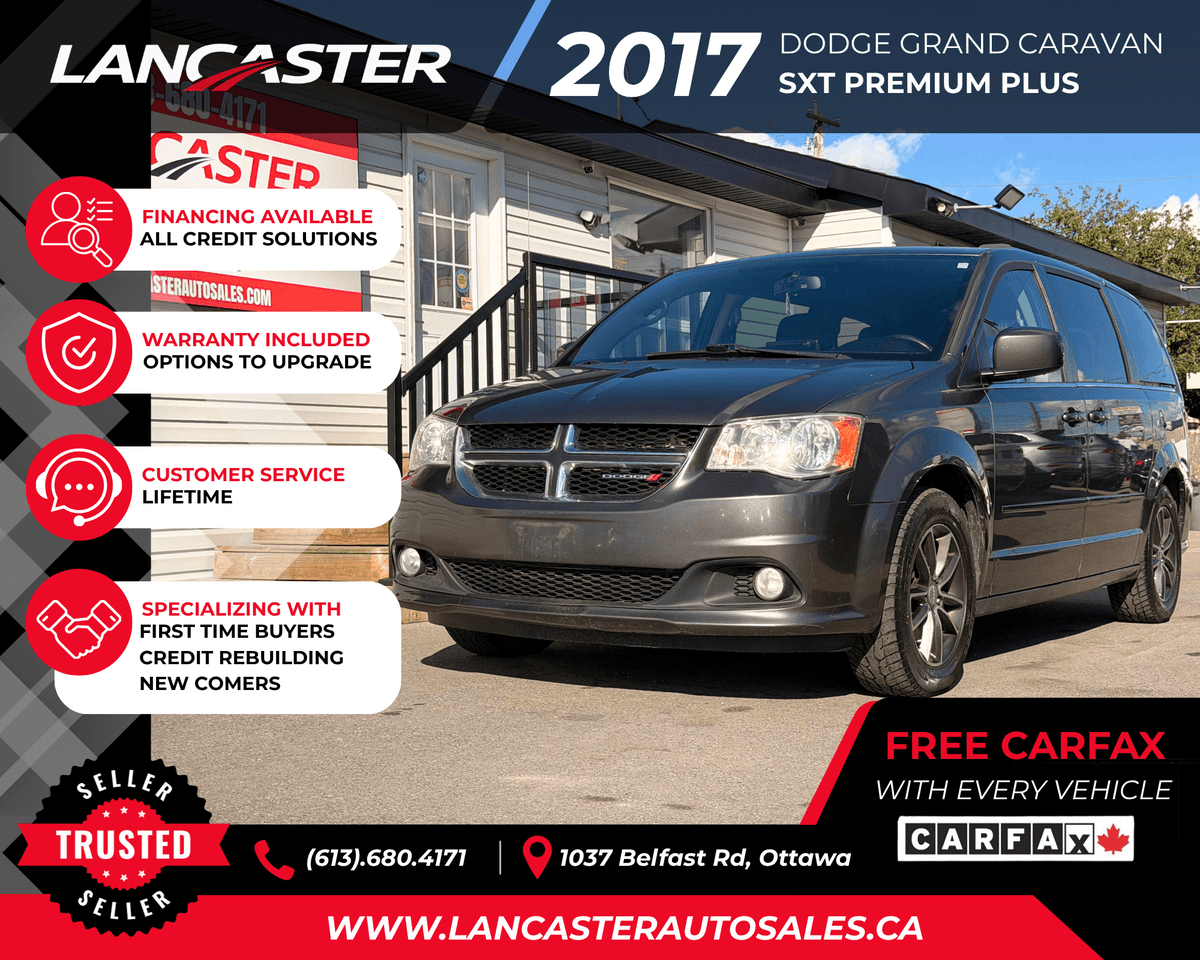 2017 2017 Dodge Grand Caravan SXT Premium Plus — photo 1